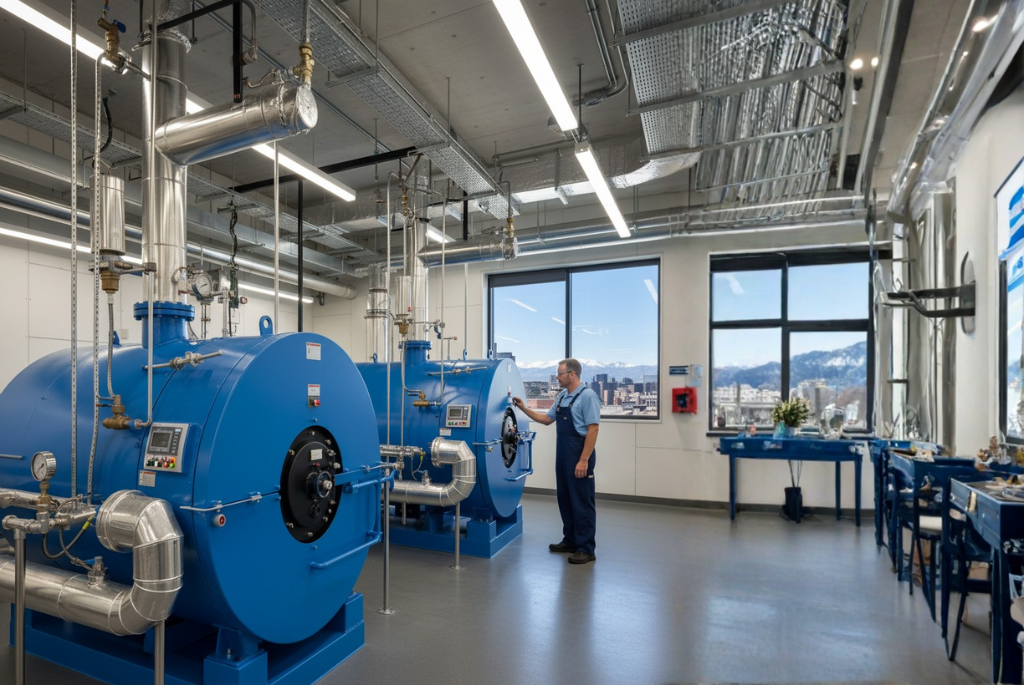 Denver Case Study - Medical Center Boiler Room